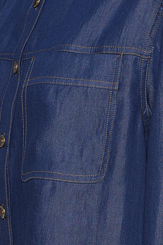 Hemd (lange mouwen) dark blue denim - Le Fabuleux Marcel de Bruxelles - Le Fabuleux Marcel de Bruxelles - 5