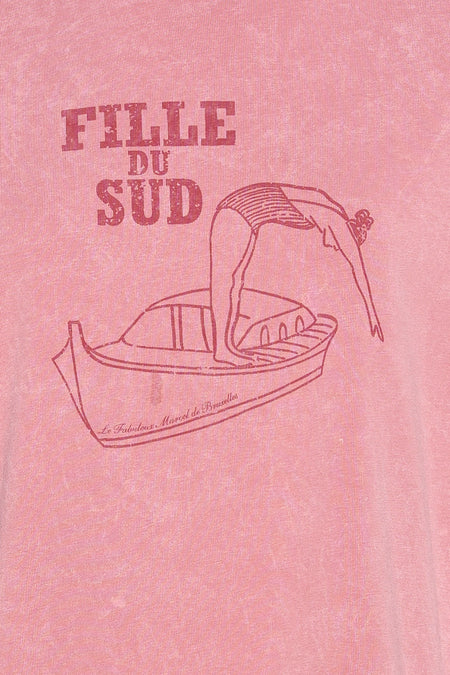 T-shirt à manches courtes - rose