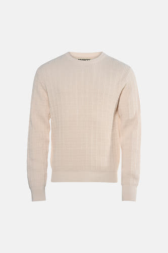 Pull O-hals - wit