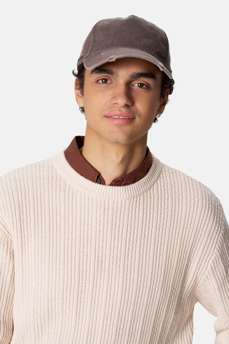 Pull O-hals - wit