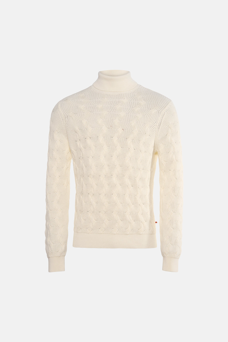 Pull met rolkraag - wit
