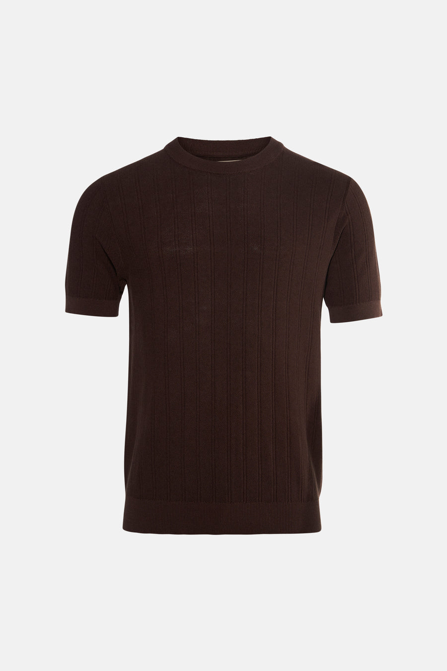 T-shirt met korte mouwen - bruin