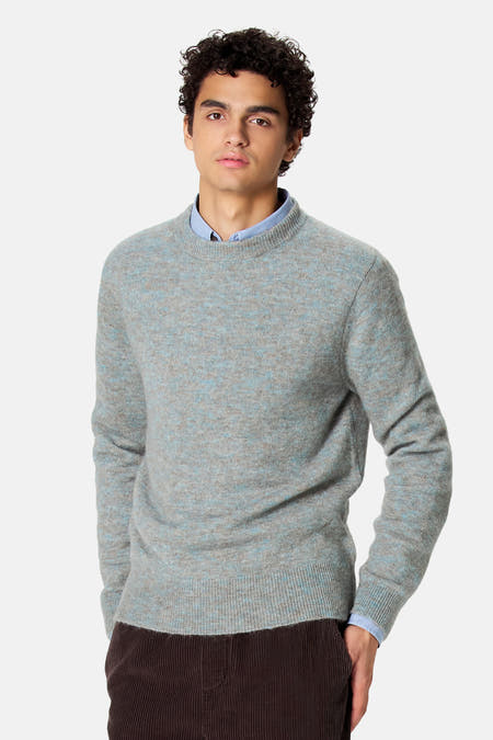 Pull O-hals - blauw