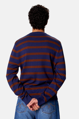 Pull O-hals - blauw