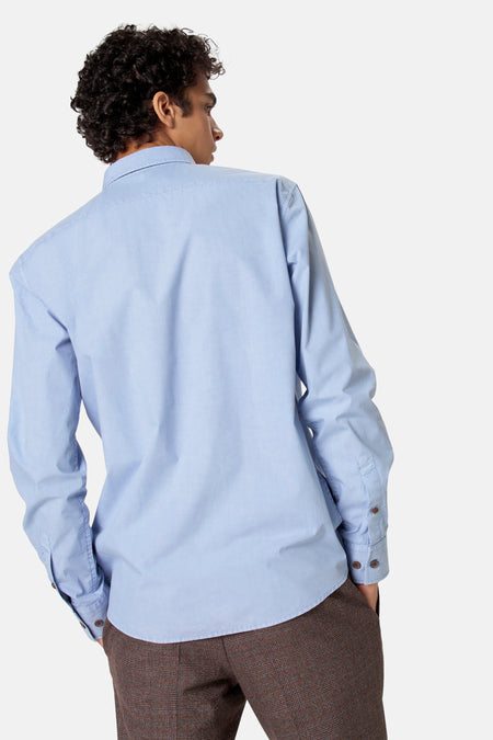 Hemd (lange mouwen) blauw - Le Fabuleux Marcel de Bruxelles