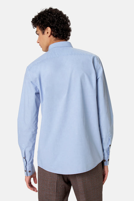 Hemd (lange mouwen) blauw - Le Fabuleux Marcel de Bruxelles