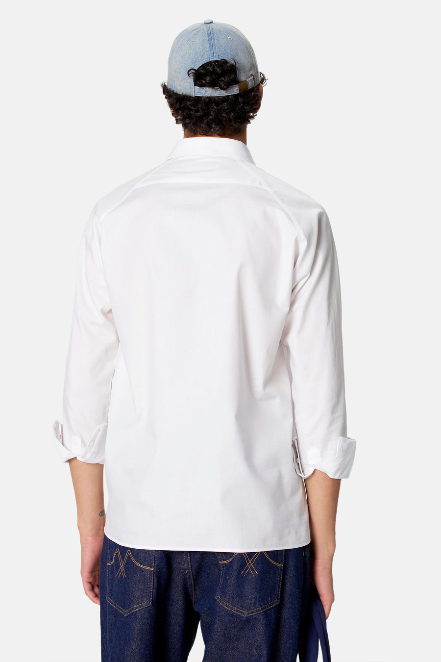 Chemise à manches longues - blanc