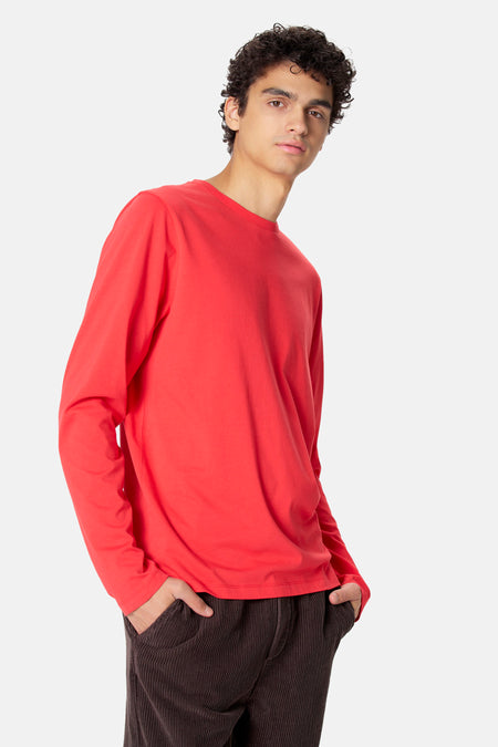 T-shirt à manches longues - rouge