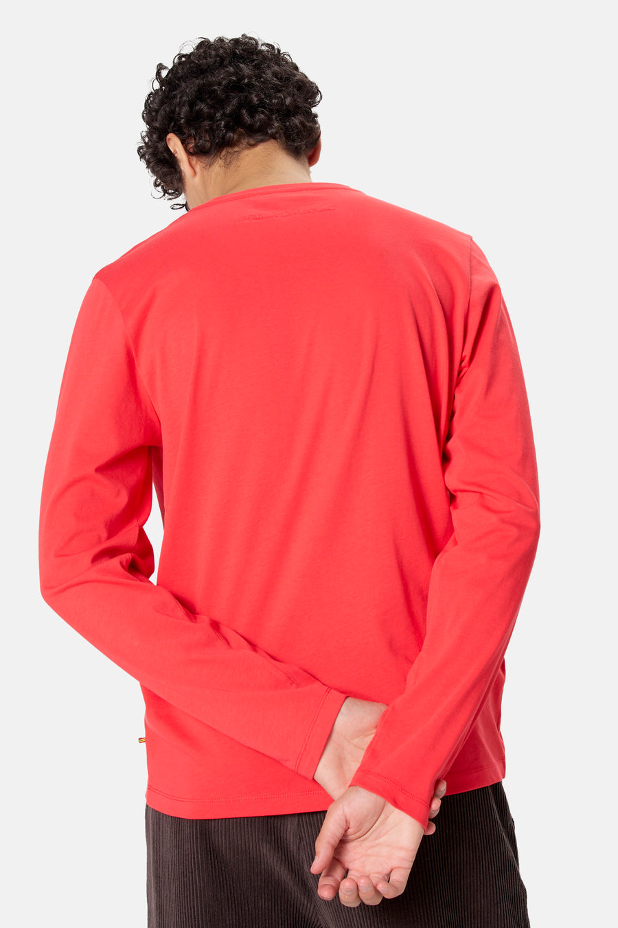 T-shirt met lange mouwen - rood