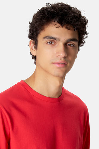 T-shirt met lange mouwen - rood