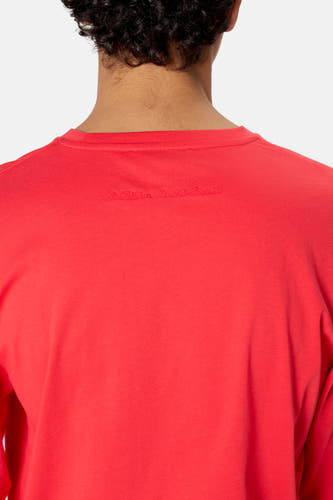 T-shirt met lange mouwen - rood