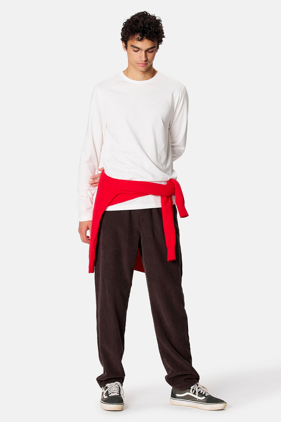 T-shirt met lange mouwen - wit