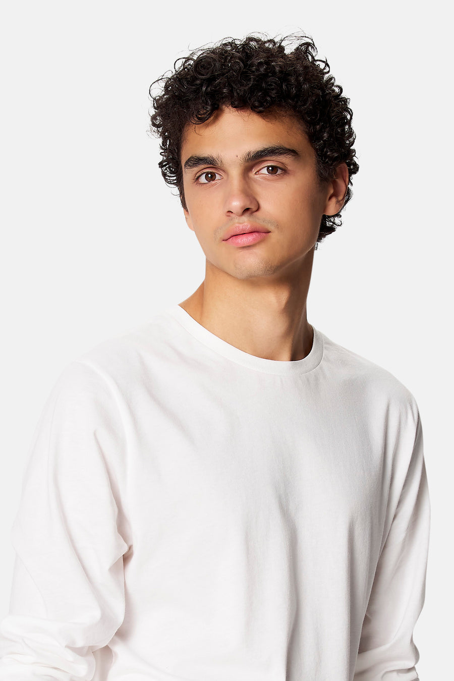 T-shirt met lange mouwen - wit