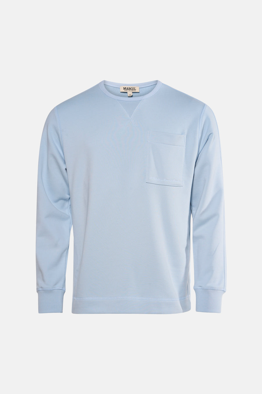 Sweater O-hals - blauw