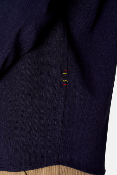Hemd met lange mouwen - blauw