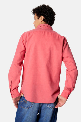 Hemd met lange mouwen - rood