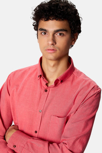 Hemd met lange mouwen - rood