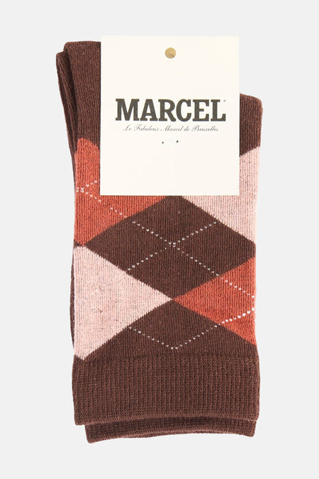 Sokken bruin - Le Fabuleux Marcel de Bruxelles