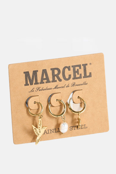 Boucles d'oreilles - doré