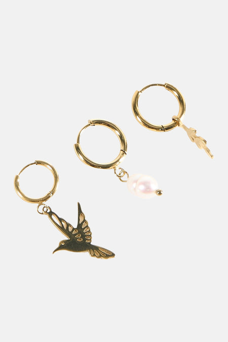 Boucles d'oreilles - doré