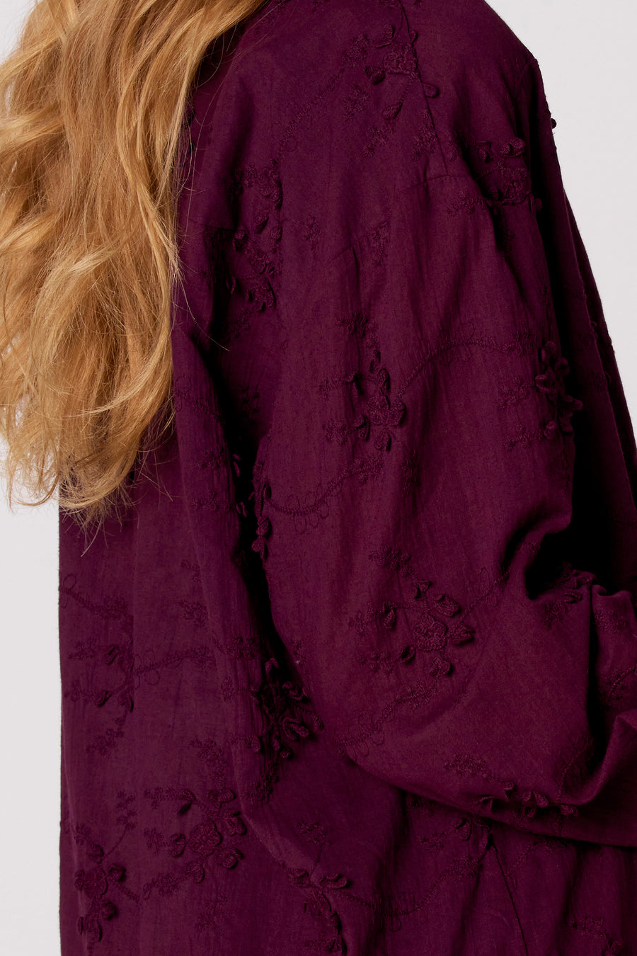 Chemise à manches longues - Mauve