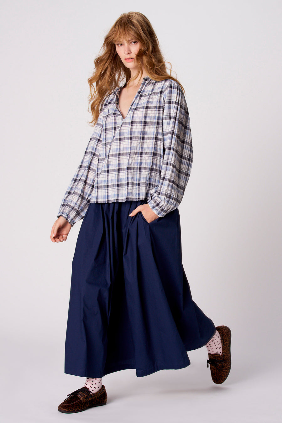 Rok - blauw