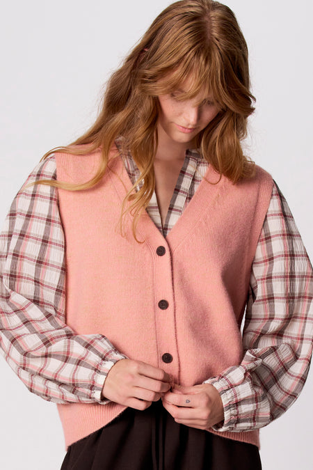 Gilet - roze