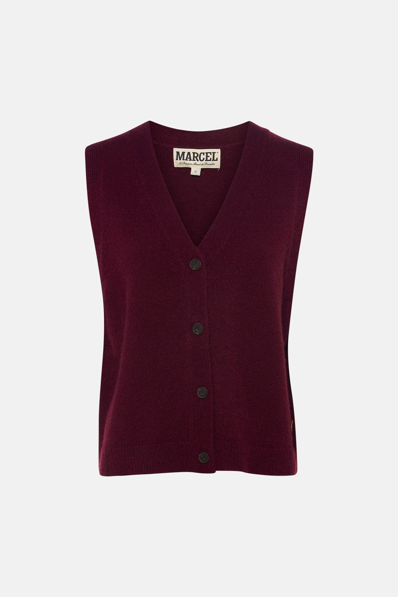 Gilet - paars