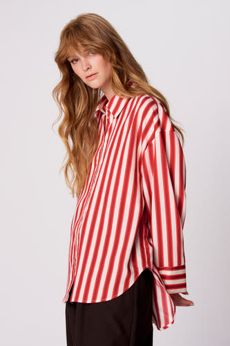 Chemise à manches longues - multicolore