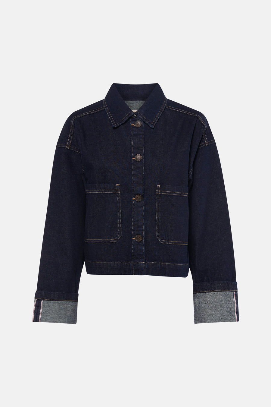 Jassen dark blue denim - Le Fabuleux Marcel de Bruxelles