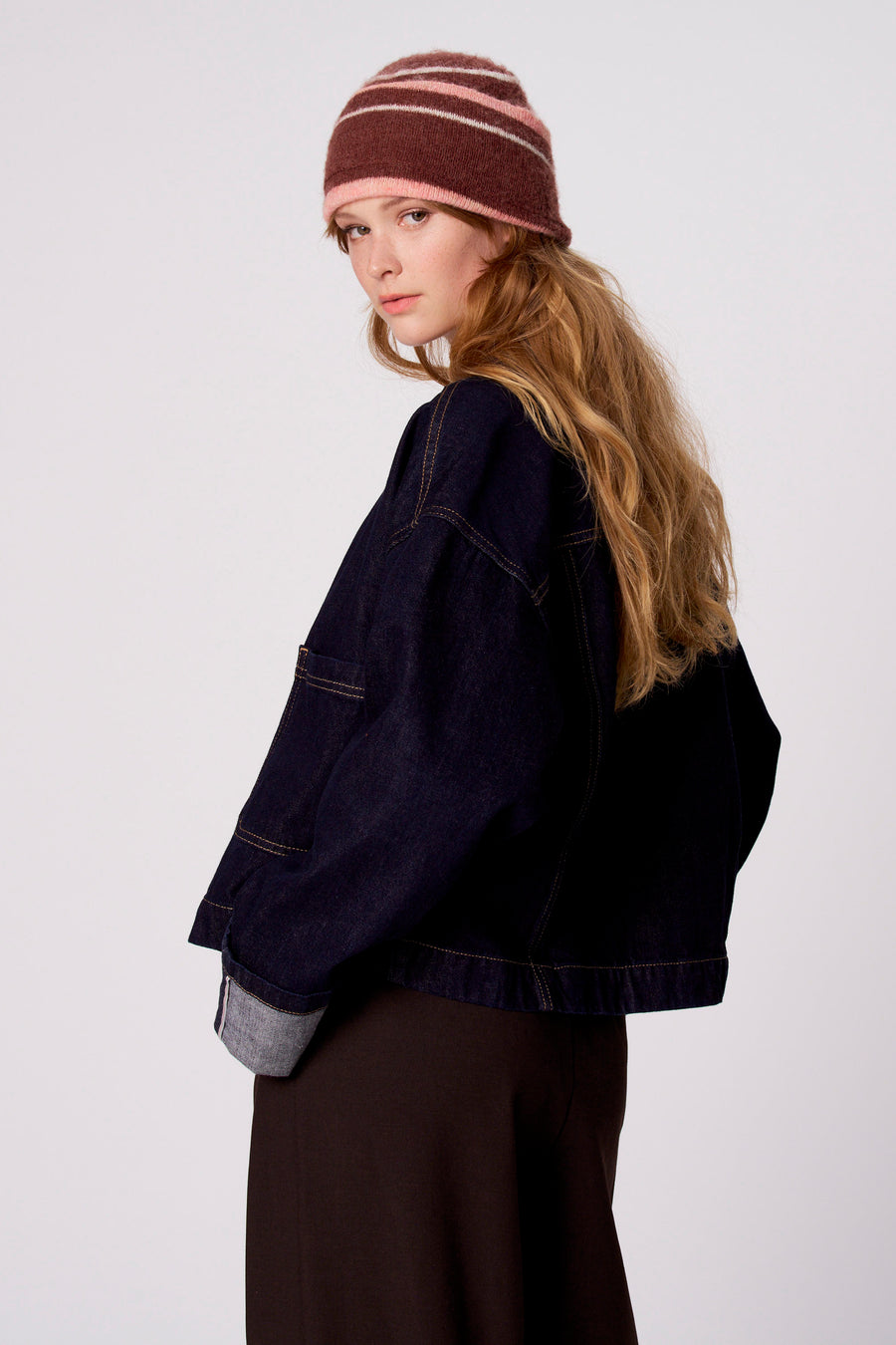 Jas - dark blue denim