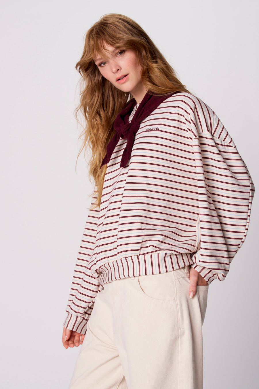 Sweater O hals - multicolor