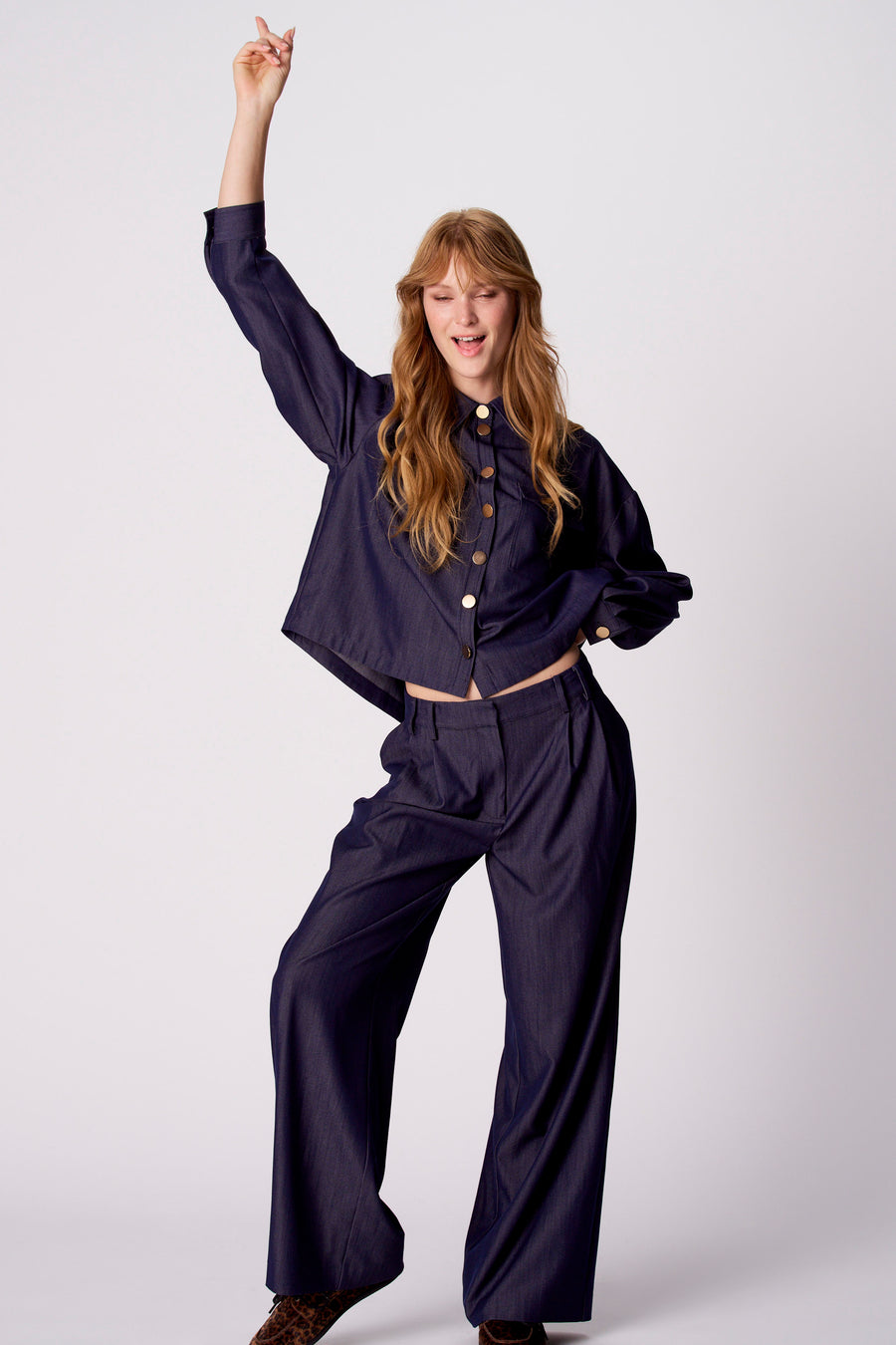 Pantalon - bleu