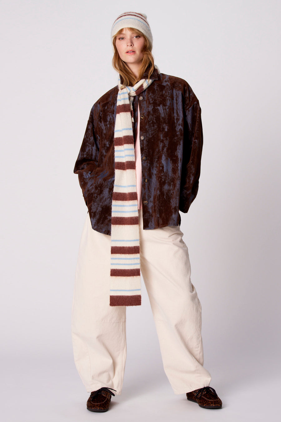 Pull V-hals - multicolor