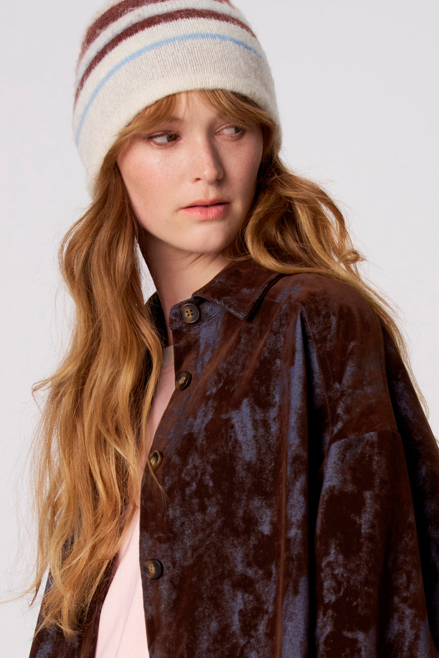 Pull V-hals - multicolor