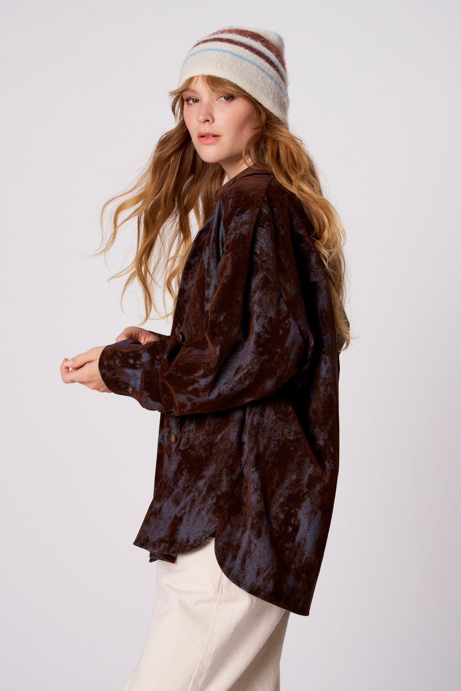 Pull V-hals - multicolor