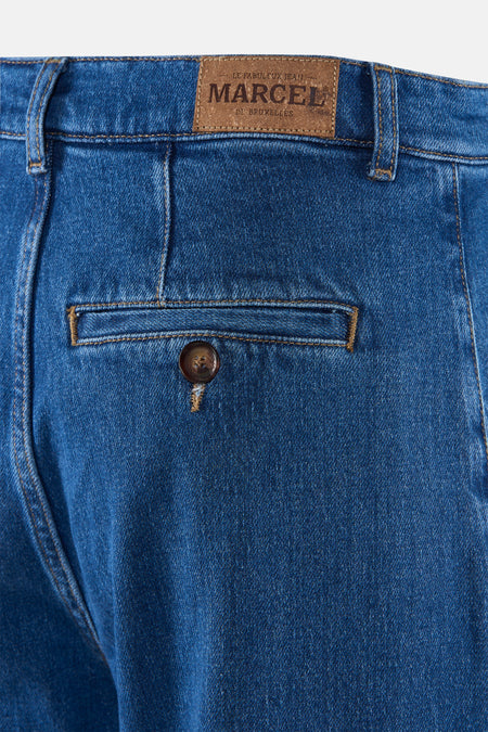 Jeans slim dark blue denim - Le Fabuleux Marcel de Bruxelles