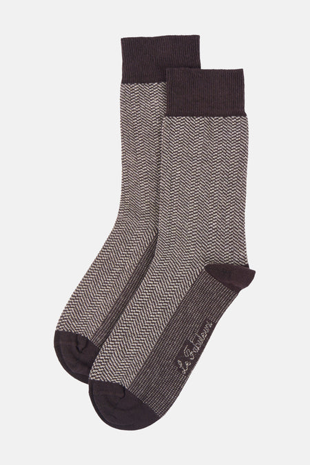 Chaussettes - brun