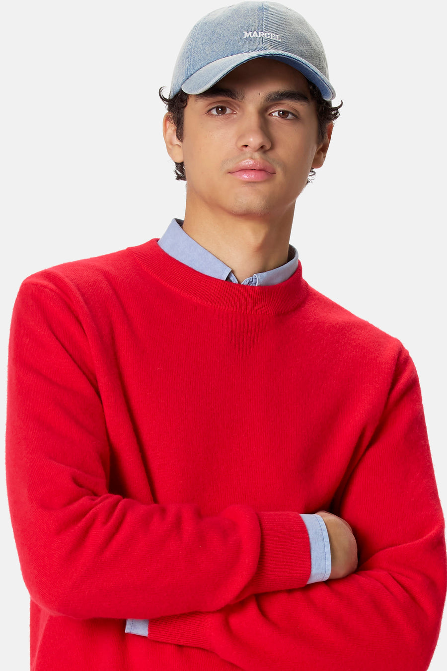 Pull O-hals - rood