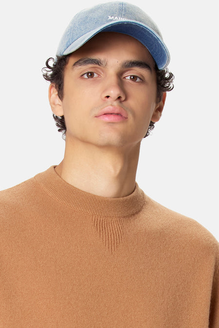 Pull O-hals - beige
