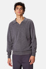 Pull V-hals - grijs