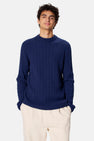 Pull O-hals - blauw