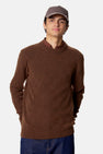 Pull O-hals - bruin