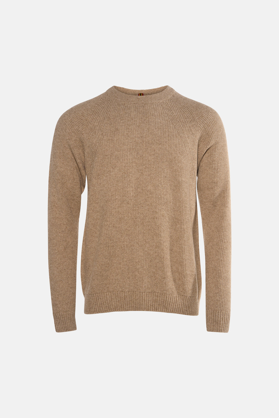 Pull O-hals - beige