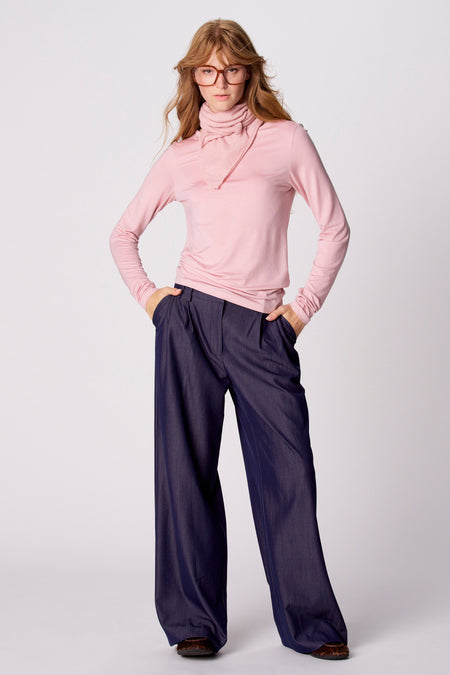 T-shirt met lange mouwen - roze
