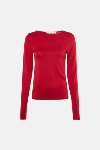T-shirt met lange mouwen - rood