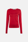 T-shirt met lange mouwen - rood