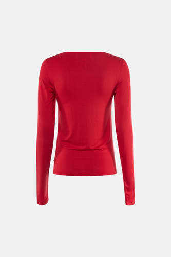 T-shirt met lange mouwen - rood