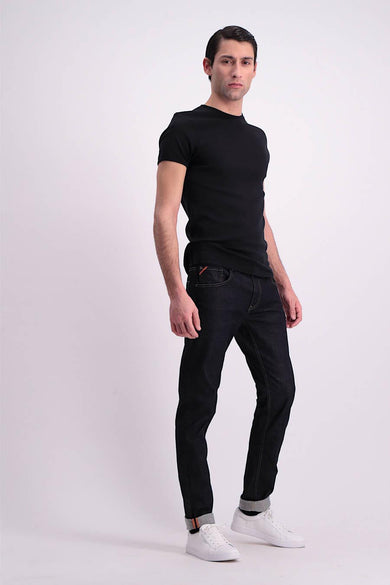 Slim jeans - dark blue denim