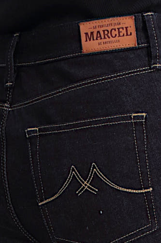 Jean slim - denim bleu marine